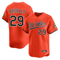 STECN B.Orioles #29 Samuel Basallo Player Orange Limited Home Game Stitched Jerseys