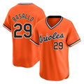STECN B.Orioles #29 Samuel Basallo Player Orange T-shirt Limited Home Game Stitched Jerseys