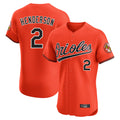 STECN B.Orioles #2 Gunnar Henderson Player Orange Limited Elite Home Game Stitched Jerseys