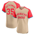STECN B.Orioles #35 Adley Rutschman Cream American League All-Star Limited Elite Home Game Stitched Jerseys