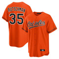 STECN B.Orioles #35 Adley Rutschman Orange Home Game Stitched Jerseys