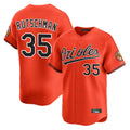 STECN B.Orioles #35 Adley Rutschman Orange Limited Home Game Stitched Jerseys