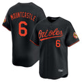 STECN B.Orioles #6 Ryan Mountcastle Player Black Limited Home Game Stitched Jerseys