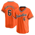STECN B.Orioles #6 Ryan Mountcastle Player Orange T-shirt Limited Home Game Stitched Jerseys