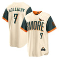 STECN B.Orioles #7 Jackson Holliday Player Cream 2026 City Connect Home Game Stitched Jerseys