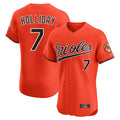 STECN B.Orioles #7 Jackson Holliday Player Orange Limited Elite Home Game Stitched Jerseys