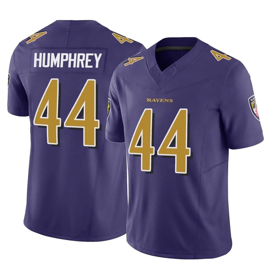 STECN B.Ravens #44 Marlon Humphrey Player Purple Legend Limited Home Game Stitched Jerseys