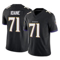 STECN B.Ravens #71 Olaivavega Ioane Player Black Vapor F.U.S.E. Limited Game Stitched Jerseys