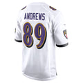 STECN B.Ravens #89 Mark Andrews Player White Alternate Home Game Stitched Jerseys
