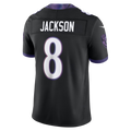 STECN B.Ravens #8 Lamar Jackson Black Alternate Alternate Vapor F.U.S.E. Stitched Limited Jerseys