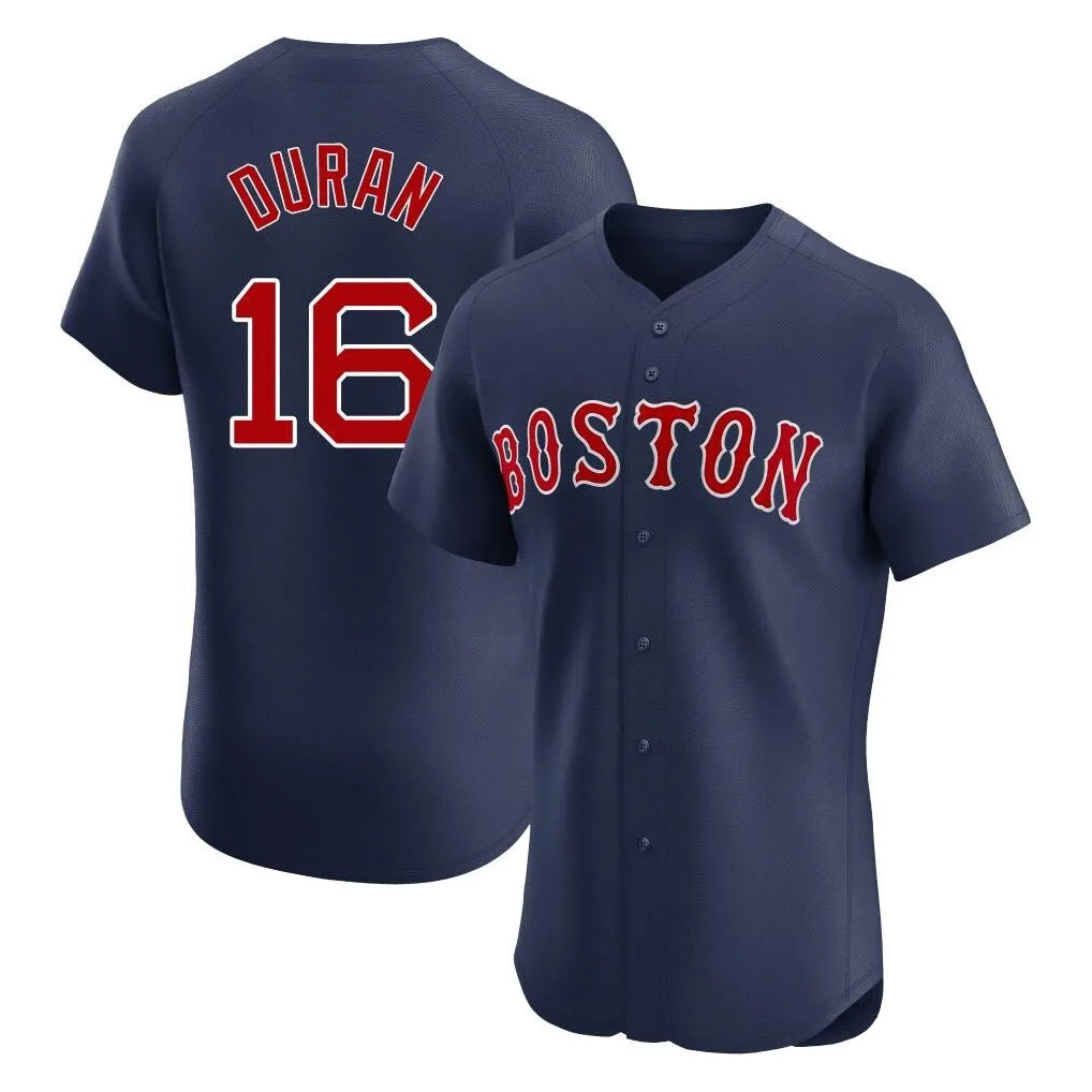 STECN B.Red Sox #16 Jarren Duran Player Navy Limited Elite Home Game Stitched Jersey
