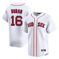 STECN B.Red Sox #16 Jarren Duran Player White Limited Home Game Stitched Jersey