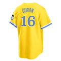 STECN B.Red Sox #16 Jarren Duran Player Yellow Home Game Stitched Jerseys