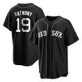 STECN B.Red Sox #19 Roman Anthony Player Black Home Game Stitched Jerseys