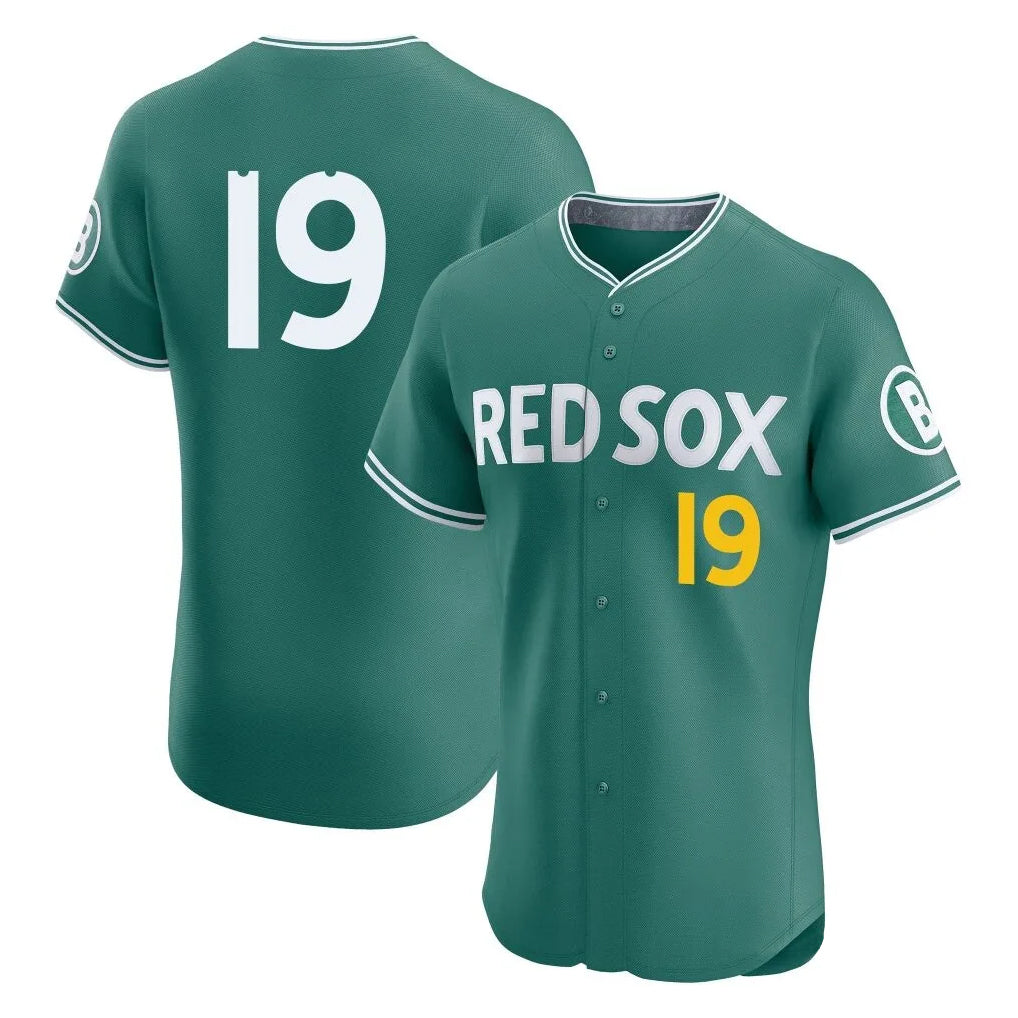 STECN B.Red Sox #19 Roman Anthony Player Green City Connect Limited Elite Home Game Stitched Jerseys