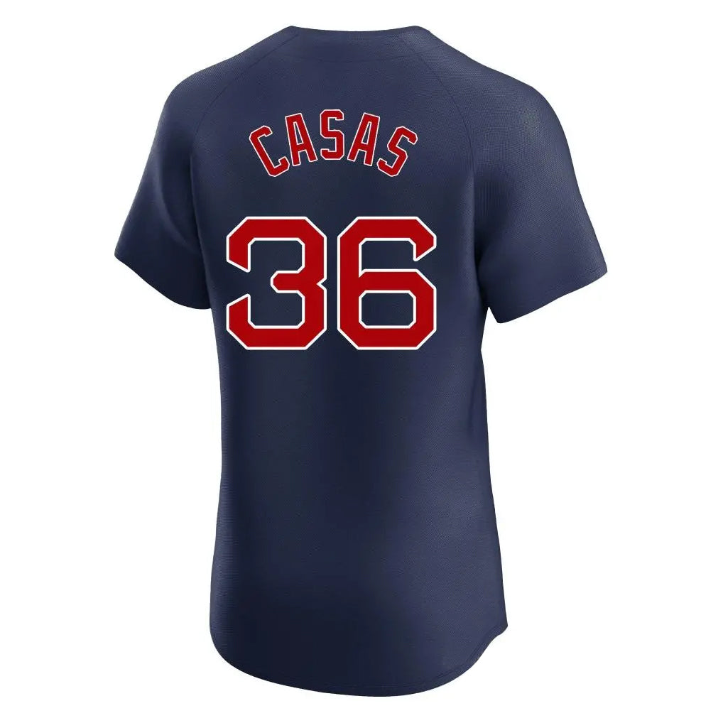 STECN B.Red Sox #36 Triston Casas Player Navy Limited Elite Home Game Stitched Jerseys