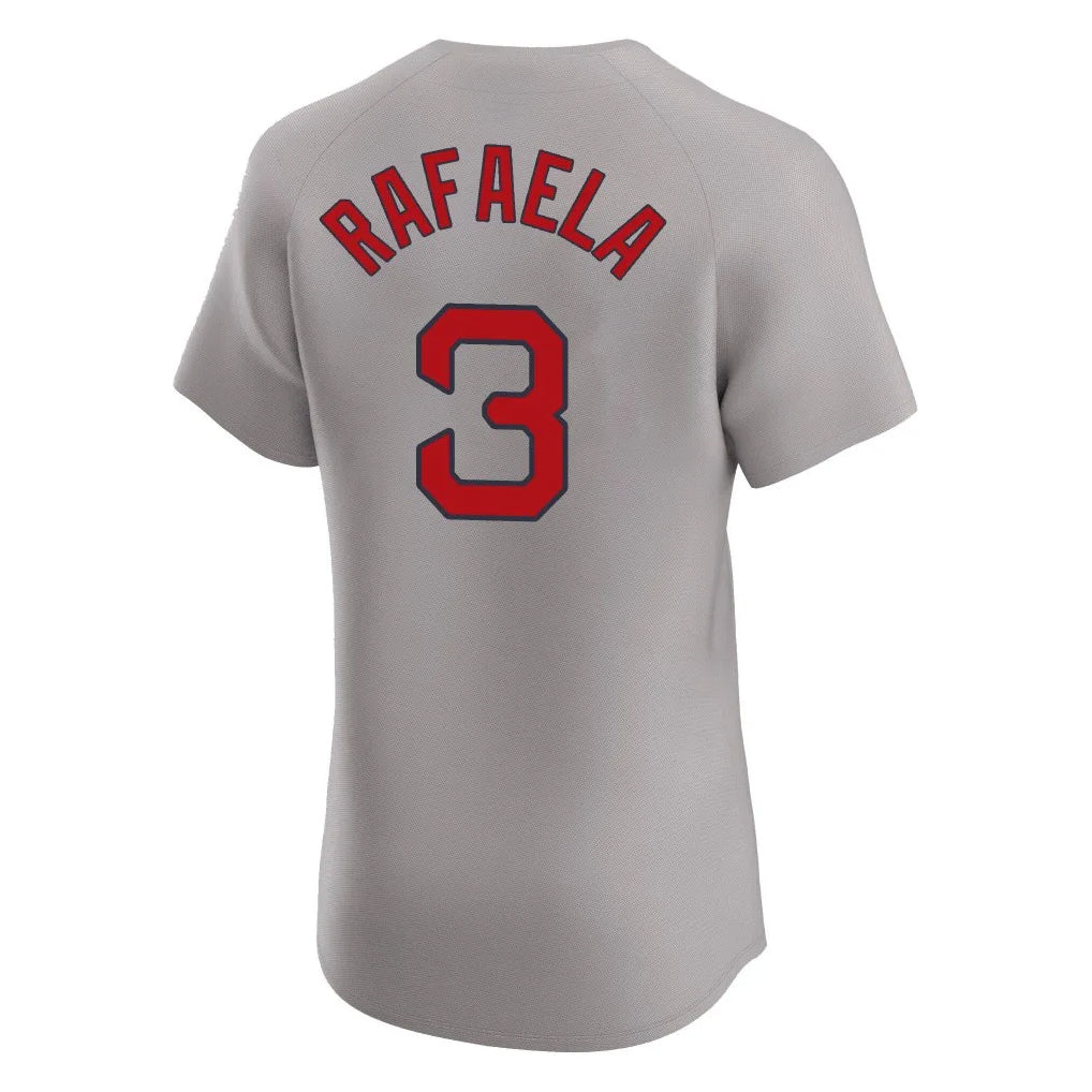 STECN B.Red Sox #3 Ceddanne Rafaela Player Gray Road Limited Elite Home Game Stitched Jerseys