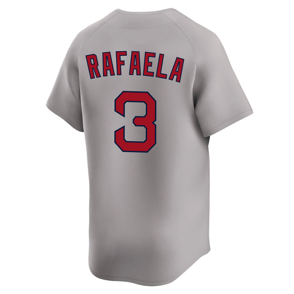 STECN B.Red Sox #3 Ceddanne Rafaela Player Gray Road Limited Home Game Stitched Jerseys