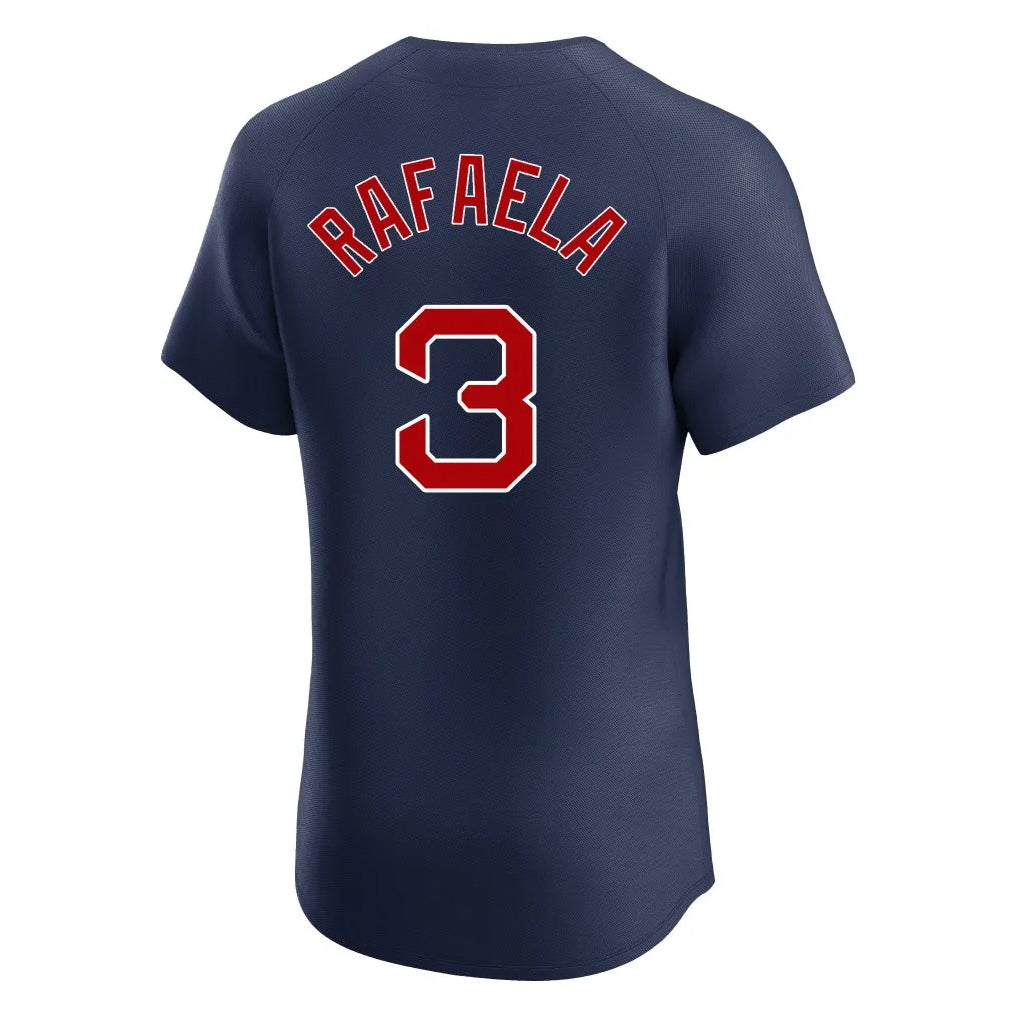 STECN B.Red Sox #3 Ceddanne Rafaela Player Navy Limited Elite Home Game Stitched Jerseys