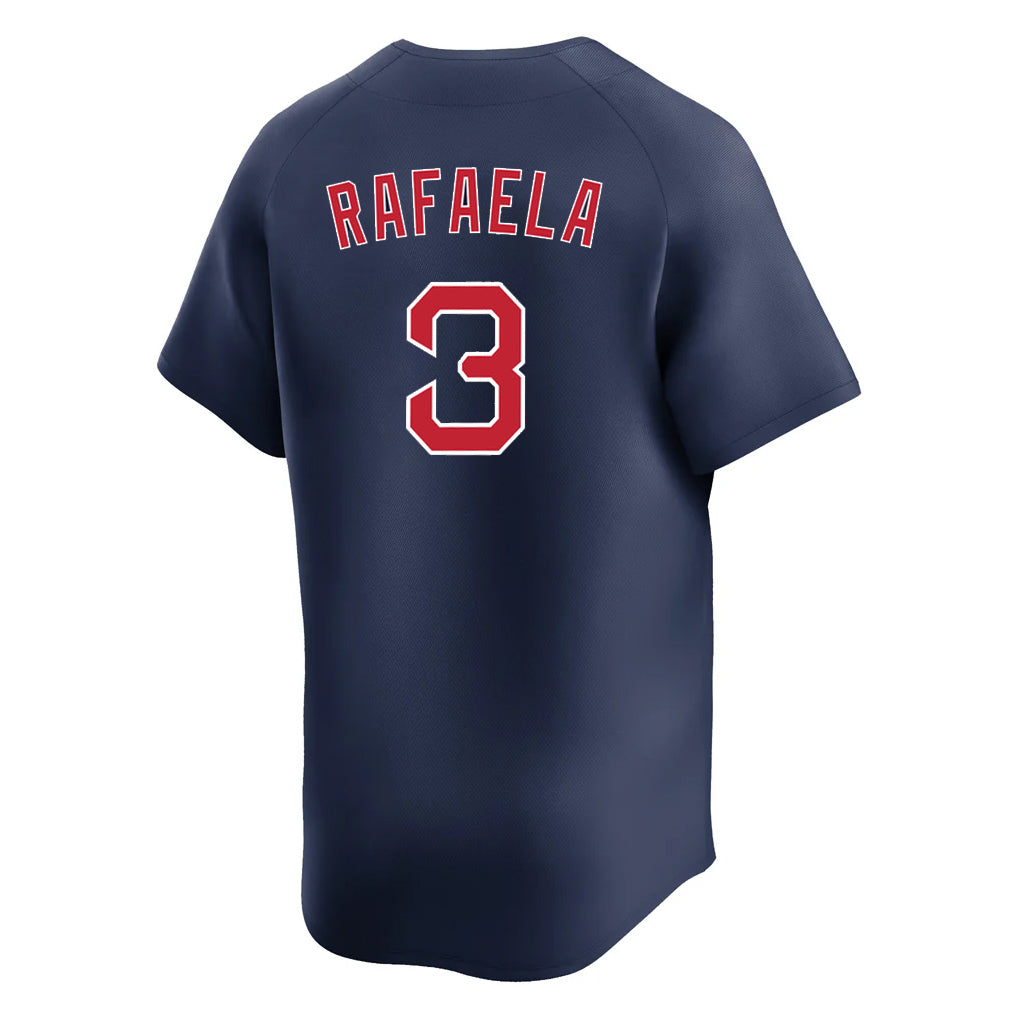 STECN B.Red Sox #3 Ceddanne Rafaela Player Navy Limited Home Game Stitched Jerseys