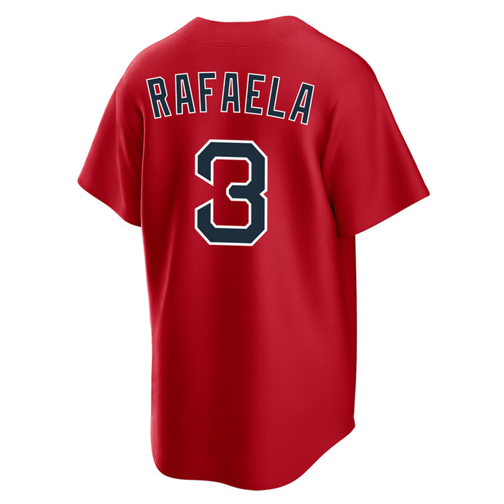 STECN B.Red Sox #3 Ceddanne Rafaela Player Red Home Game Stitched Jerseys