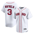 STECN B.Red Sox #3 Ceddanne Rafaela Player White Limited Home Game Stitched Jersey
