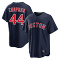 STECN B.Red Sox #44 Aroldis Chapman Player Navy Home Game Stitched Jerseys