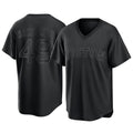 STECN B.Red Sox #49 Tim Wakefield Player Black T-shirt Home Game Stitched Jerseys