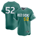 STECN B.Red Sox #52 Wilyer Abreu Player Green City Connect Limited Home Game Stitched Jerseys