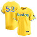 STECN B.Red Sox #52 Wilyer Abreu Player Yellow Limited Home Game Stitched Jerseys