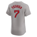STECN B.Red Sox #7 Masataka Yoshida Player Gray Road Limited Elite Home Game Stitched Jerseys
