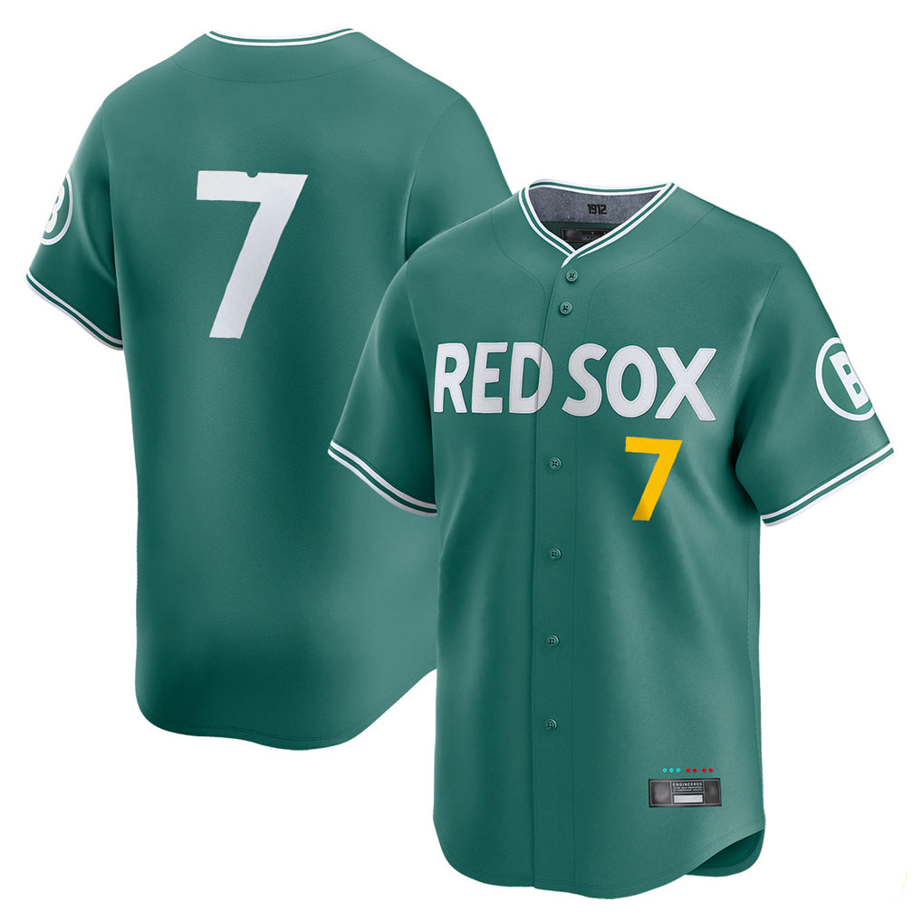STECN B.Red Sox #7 Masataka Yoshida Player Green City Connect Limited Home Game Stitched Jersey