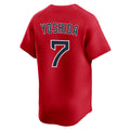 STECN B.Red Sox #7 Masataka Yoshida Player Red Limited Home Game Stitched Jerseys