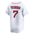 STECN B.Red Sox #7 Masataka Yoshida Player White Limited Home Game Stitched Jerseys