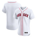 STECN B.Red Sox Blank Player White Limited Elite Home Game Stitched Jerseys