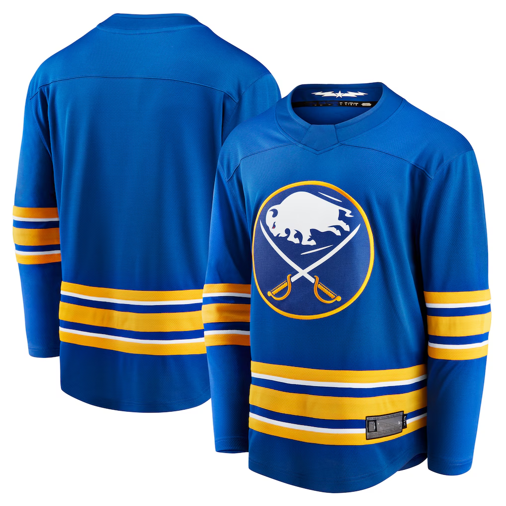 STECN B.Sabres Royal Home Breakaway Stitched Jerseys