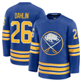 STECN B.Sabres #26 Rasmus Dahlin Royal Home Premium Stitched Jerseys
