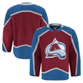STECN C.Avalanche Burgundy Home Authentic Pro Jerseys