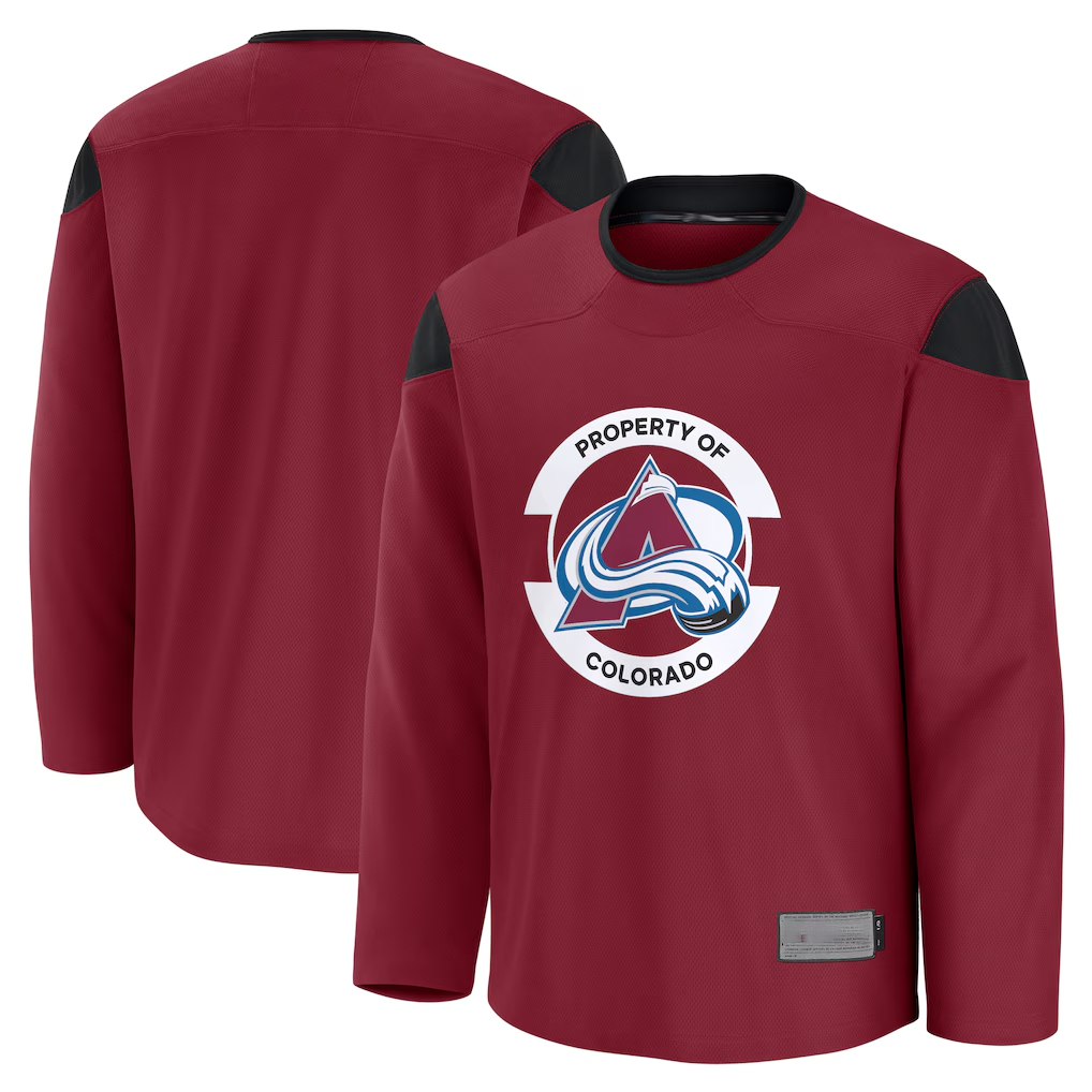 STECN C.Avalanche Burgundy Practice Jerseys