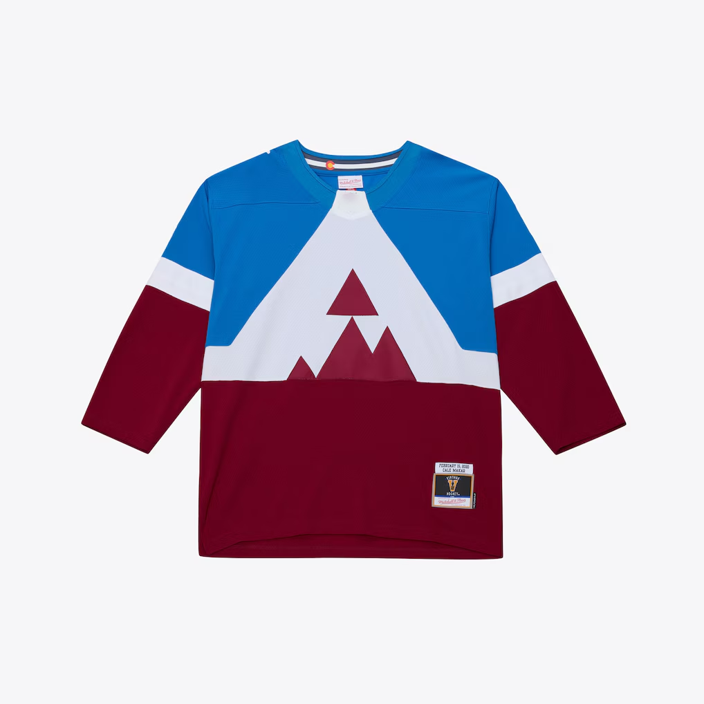 STECN C.Avalanche Cale Makar Mitchell & Ness Blue 2020 Power Play Jerseys