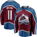 STECN C.Avalanche #11 Brock Nelson Burgundy Home Breakaway Jerseys