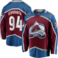 STECN C.Avalanche #94 Joel Kiviranta Maroon Home Premier Breakaway Player Jerseys