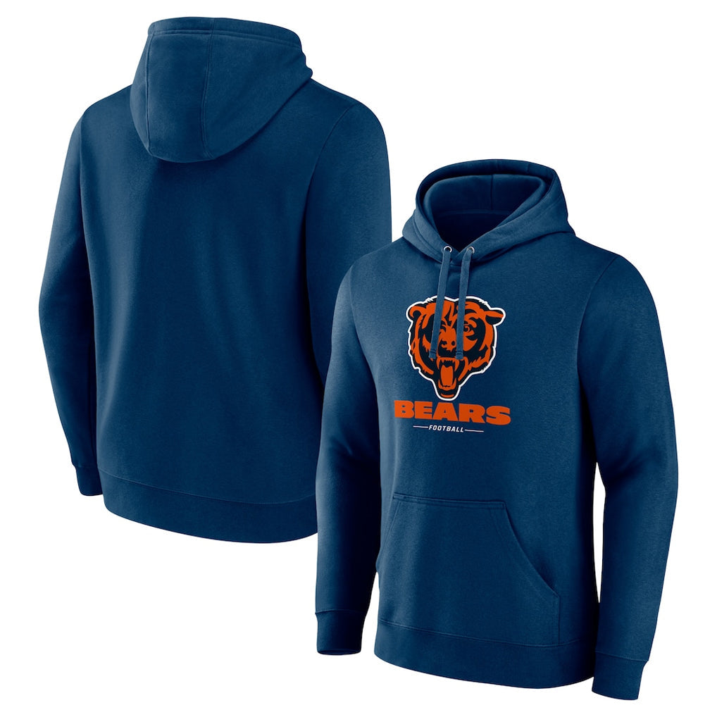 STECN C.Bears Blue Salute to Service Pullover Hoodies Limited Blank Player Stitched Jerseys