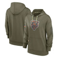 STECN C.Bears Olive Salute to Service Pullover Hoodies Blank Player Stitched Jerseys
