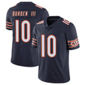STECN C.Bears #10 Luther Burden III Player Navy Vapor Untouchable Limited Home Game Stitched Jerseys