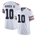 STECN C.Bears #10 Luther Burden III Player White Classic Vapor Limited Home Game Stitched Jerseys