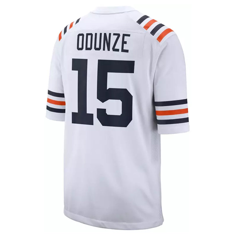 STECN C.Bears #15 Rome Odunze Player White 2nd Alternate Game Stitched Jerseys