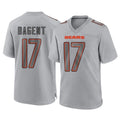 STECN C.Bears #17 Tyson Bagent Player Gray Atmosphere Fashion Game Stitched Jerseys