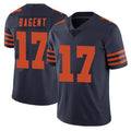 STECN C.Bears #17 Tyson Bagent Player Navy Blue Alternate Vapor Untouchable Limited Stitched Jerseys