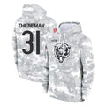 STECN C.Bears #31 Dillon Thieneman Player Arctic Camo Salute to Service Pullover Hoodies Limited Stitched Jerseys